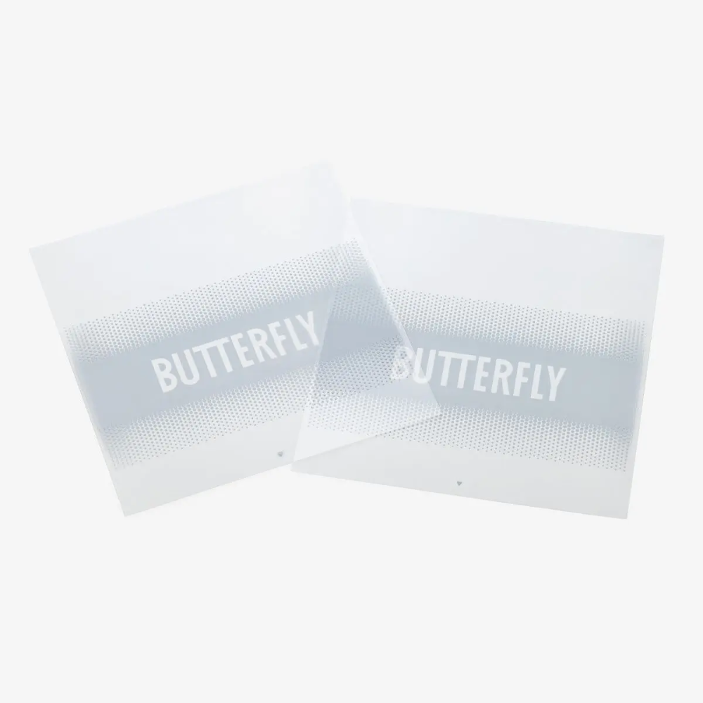 《桌球巨人》現貨日本製 BUTTERFLY 蝴蝶 無黏性保護貼 (2片裝) 黏性膠皮專用 桌球膠皮保護貼 膠皮保護膜-細節圖3