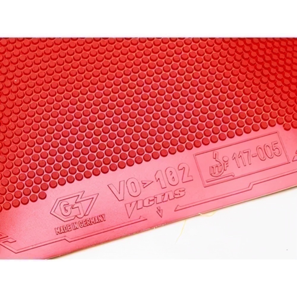 《桌球88》現貨日版 德國製 VICTAS VO>102 短顆粒 倪夏蓮使用 短顆 短顆粒膠皮 V0>102-細節圖3