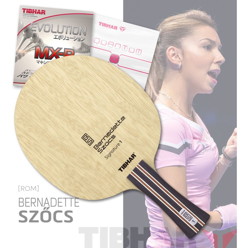 《桌球88》全新歐洲進口 Tibhar 斯佐科斯 Szocs Signature 1 BS1 純木七夾 桌球拍-細節圖2