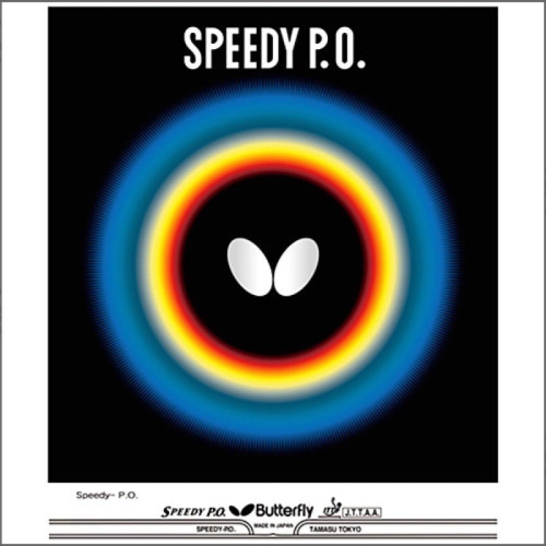 《桌球88》全新現貨 日版 Butterfly 蝴蝶 Speedy P.O. PO 🇯🇵日本製 短顆粒膠皮 短顆