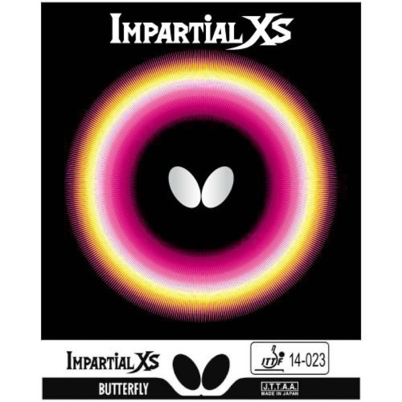 《桌球88》現貨日版 Butterfly 蝴蝶 Impartial XS 短顆粒 🇯🇵日本製 短顆粒膠皮 短顆-細節圖6