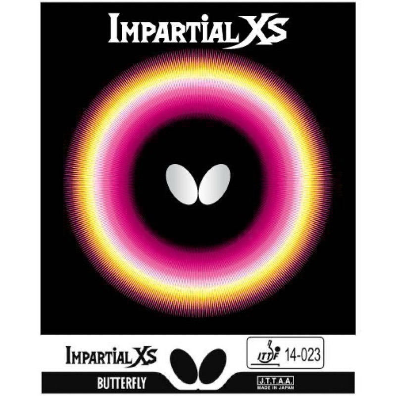 《桌球巨人》現貨日版 Butterfly 蝴蝶 Impartial XS 短顆粒 🇯🇵日本製 短顆粒膠皮 短顆-細節圖6
