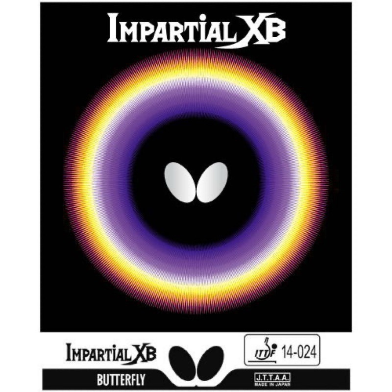 《桌球88》全新現貨 日版 Butterfly 蝴蝶 Impartial XS XB 🇯🇵日本製 短顆粒膠皮 短顆-細節圖7
