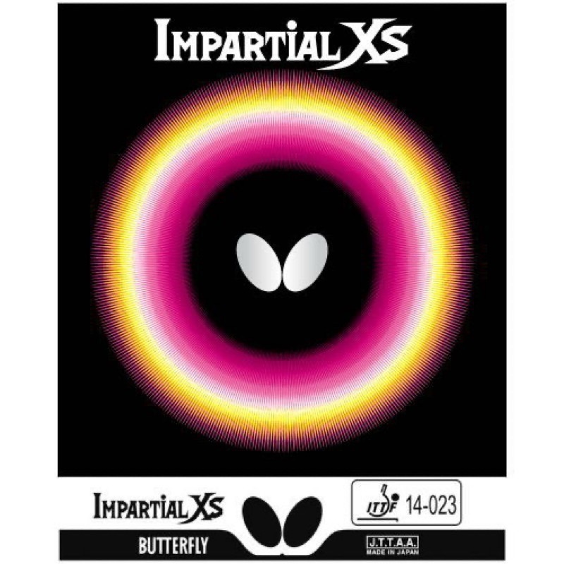 《桌球88》全新現貨 日版 Butterfly 蝴蝶 Impartial XS XB 🇯🇵日本製 短顆粒膠皮 短顆-細節圖8