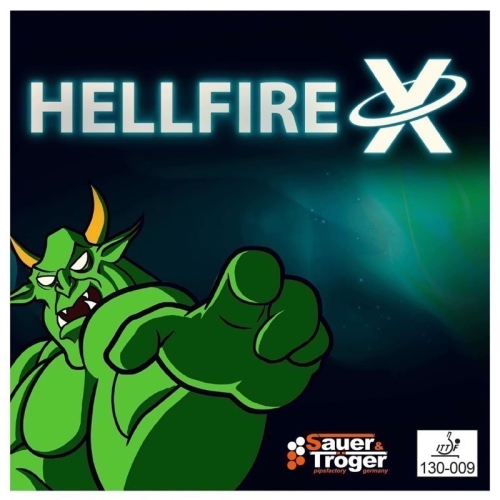 《桌球88》全新 🇩🇪德國 Sauer Troger Hellfire X 地獄火 X 長顆 長顆粒膠皮 削球