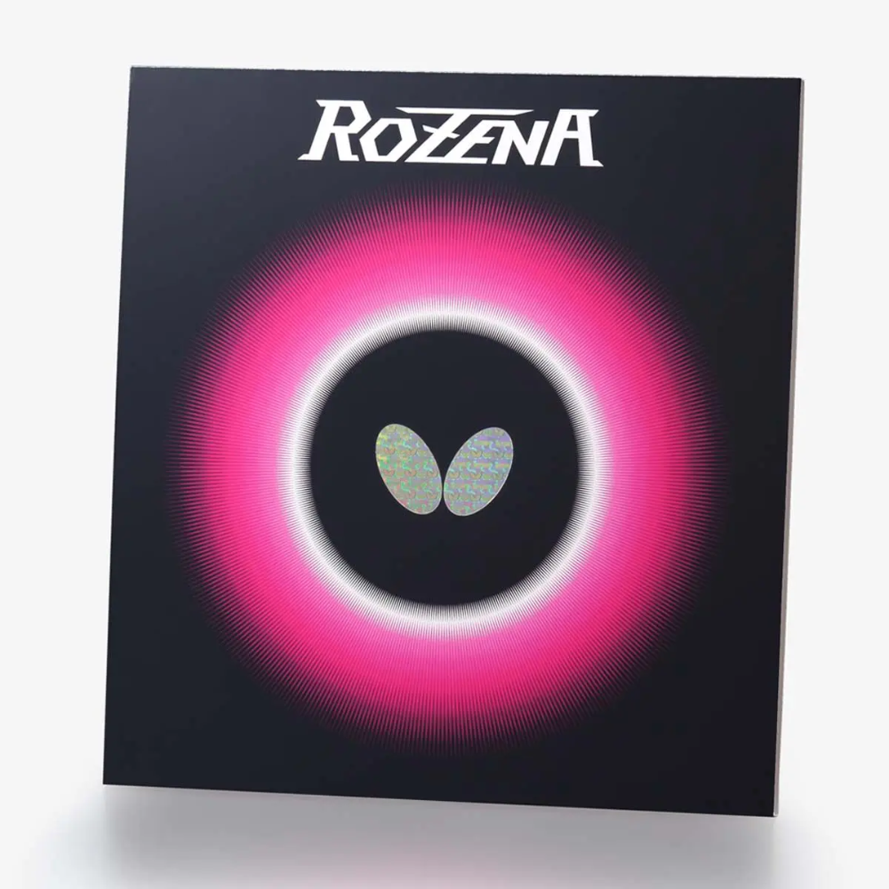 《桌球88》現貨🇯🇵日本製 Butterfly 羅納 蝴蝶 ROZENA 桌球膠皮 平面膠皮 乒乓球皮-細節圖4