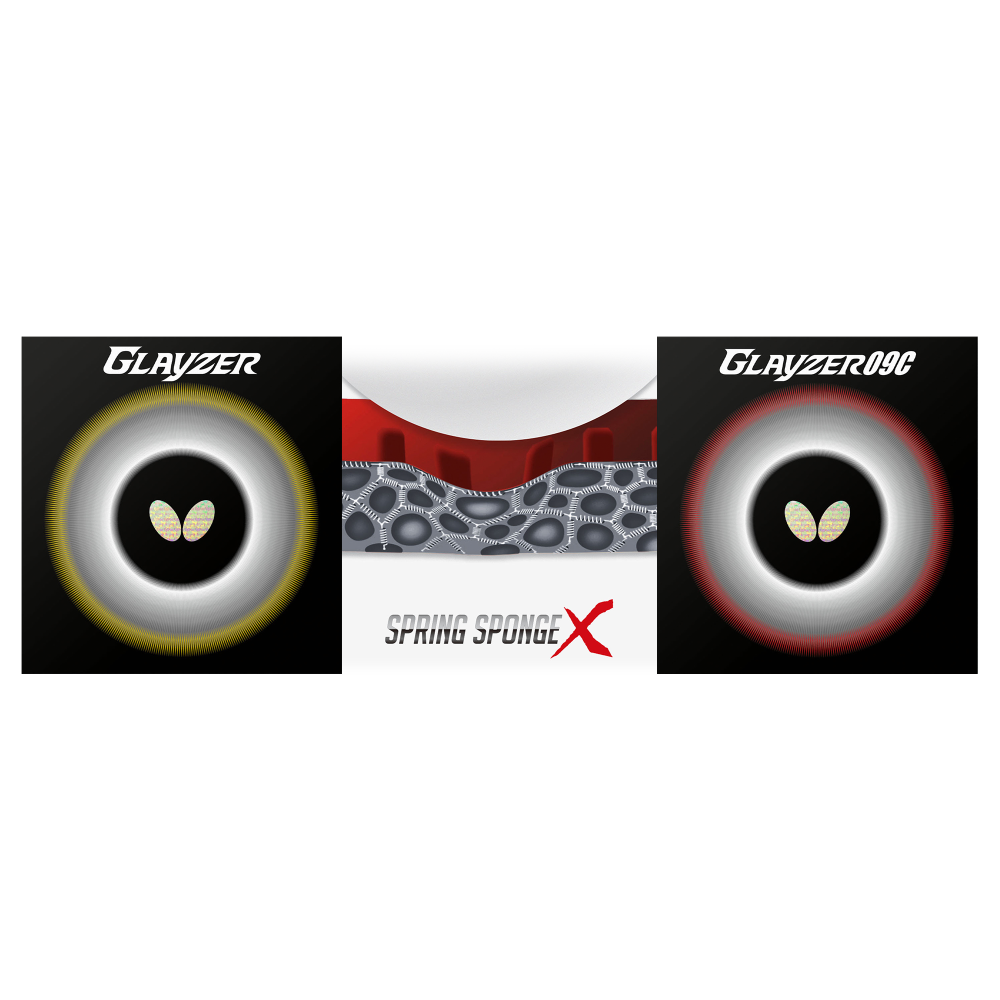 《桌球88》現貨 日本製 Butterfly Glayzer 蝴蝶 格雷澤 Glayzer 09c G09c 桌球膠皮-細節圖2