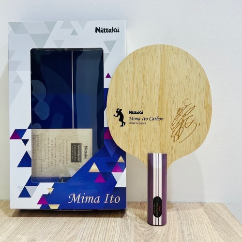 《桌球88》全新現貨 日版 Nittaku 伊藤美誠 Carbon 🇯🇵日本製 桌球拍 日本內銷版