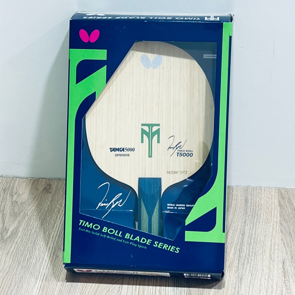 《桌球88》全新現貨 Butterfly 蝴蝶桌球拍 Timo Boll T5000 波爾T5000 FL-細節圖2