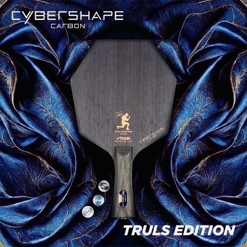 《桌球88》現貨瑞典製 STIGA 金標莫雷高德 砝碼版 賽博六角拍 CYBERSHAPE CARBON CWT 桌球拍-細節圖6