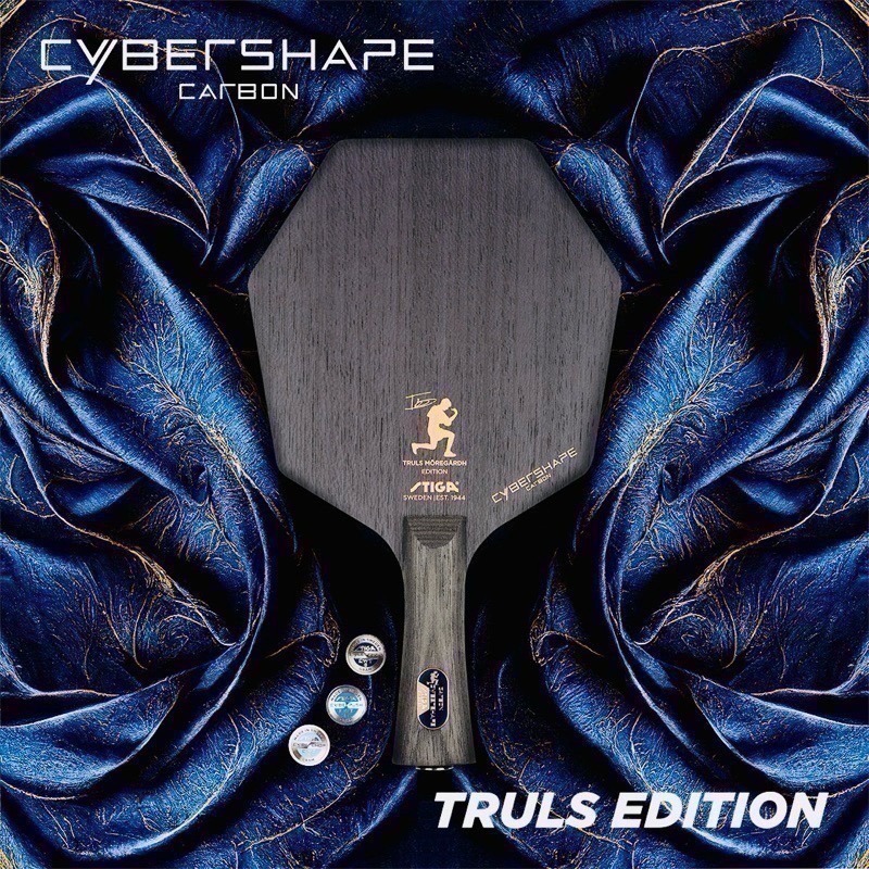 《桌球巨人》現貨瑞典製 STIGA 金標莫雷高德 砝碼版 賽博六角拍 CYBERSHAPE CARBON CWT 桌球拍-細節圖6