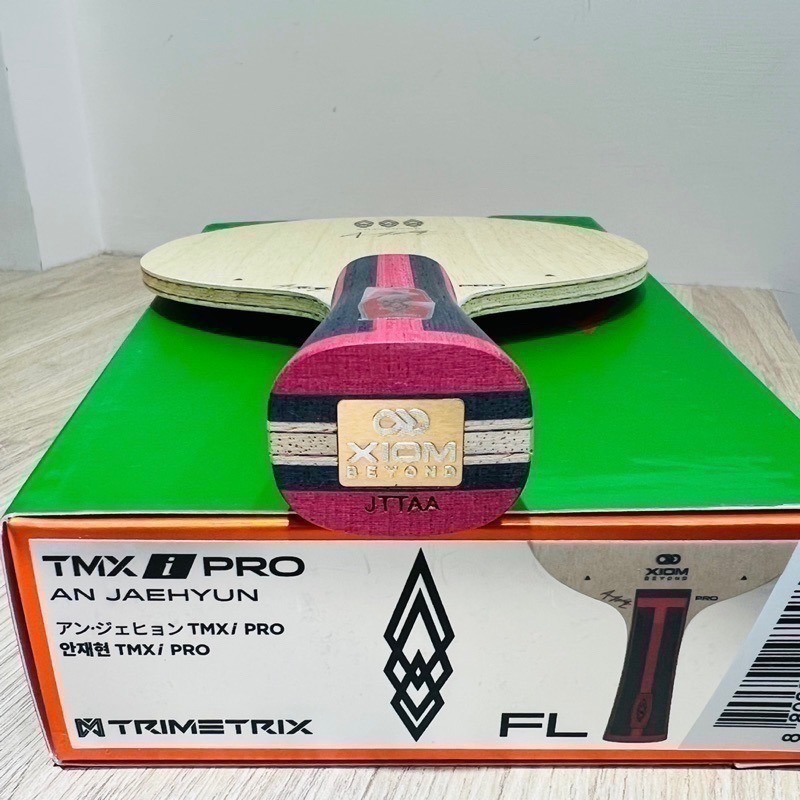 《桌球88》全新韓國製 Xiom 安宰賢 PRO TMXi PRO 選手專業版 5+2內置 Trimetrix 混碳-細節圖2