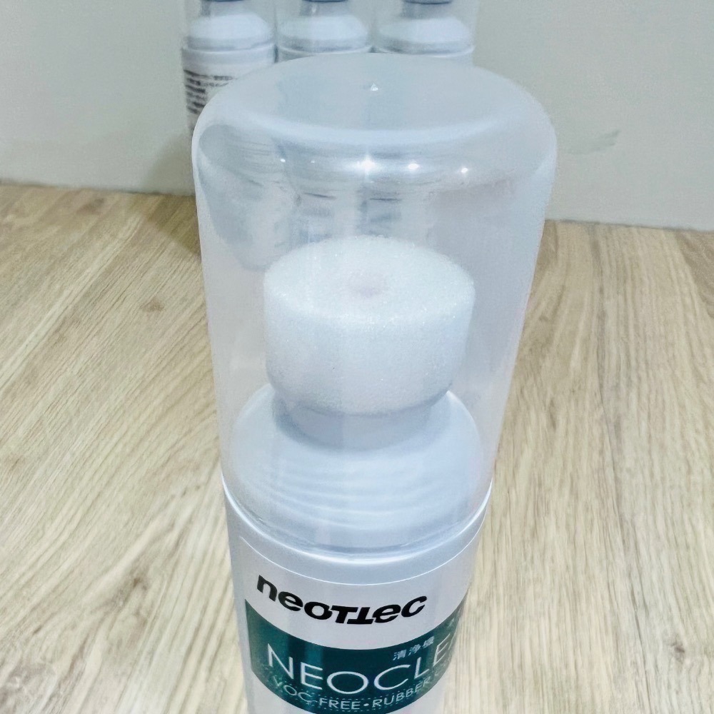 《桌球巨人》現貨歐洲進口 NEOTTEC 桌球膠皮清潔劑 水性清潔劑 膠皮清潔海綿刷頭 膠皮保護 清潔劑 桌球膠皮清潔液-細節圖4