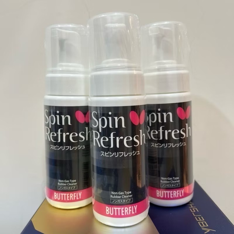 《桌球88》現貨日本製 蝴蝶 桌球膠皮清潔劑 Butterfly 桌球膠皮清潔海綿 桌球拍清潔劑專用海綿 專業膠皮清潔液-細節圖3