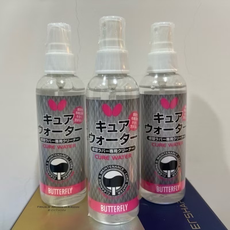 《桌球巨人》現貨日本製 蝴蝶 桌球膠皮清潔劑 Butterfly 桌球膠皮清潔海綿 桌球拍清潔劑專用海綿 專業膠皮清潔液-細節圖4