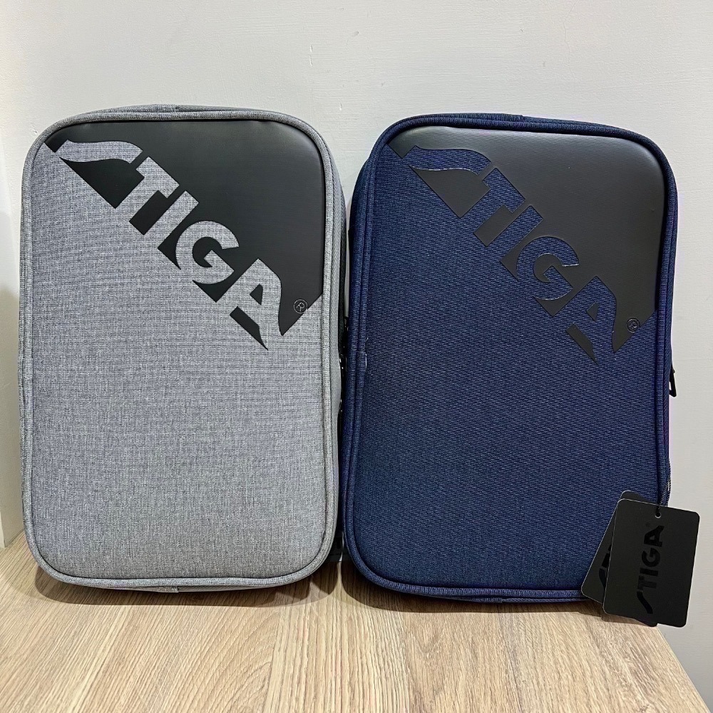 《桌球巨人》全新現貨 STIGA 拍套 EDGE 防水材質 桌球拍套 桌球拍袋 雙層拍套 葫蘆拍套 方形拍套 方型拍袋-細節圖2