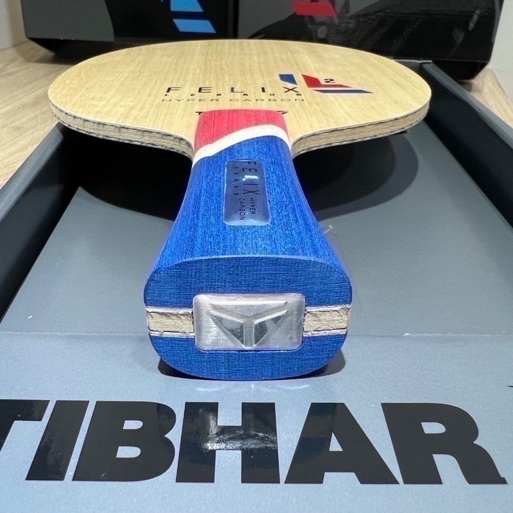 《桌球88》現貨歐洲進口 TIBHAR 菲利克斯 勒布朗 Felix Lebrun Hyper Carbon FL CS-細節圖9