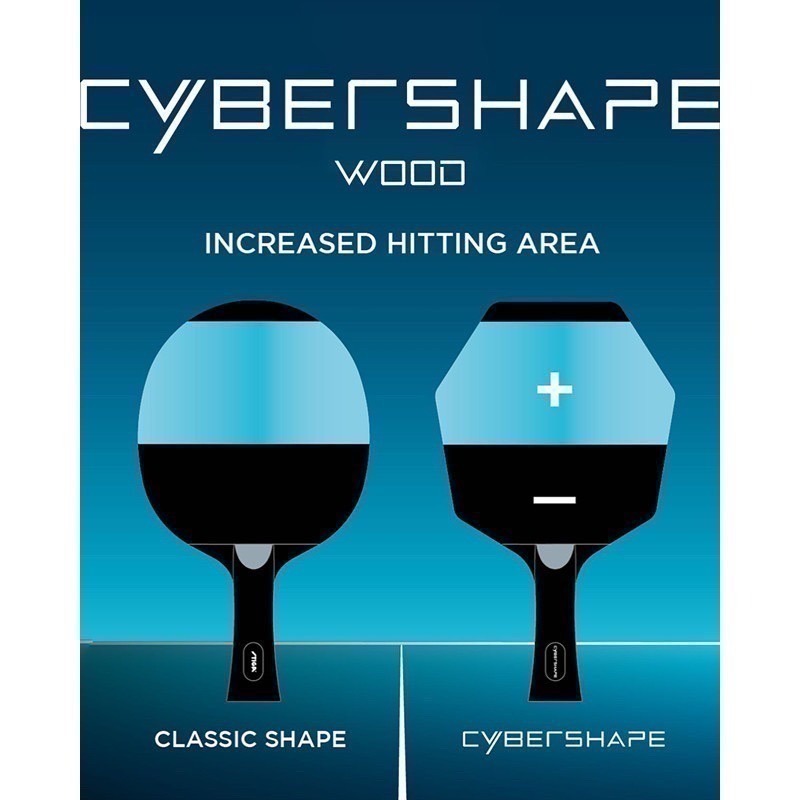 《桌球88》現貨瑞典製 STIGA 賽博AC 賽博六角拍 純木五夾 CYBERSHAPE WOOD 賽博純木 賽博6-細節圖8