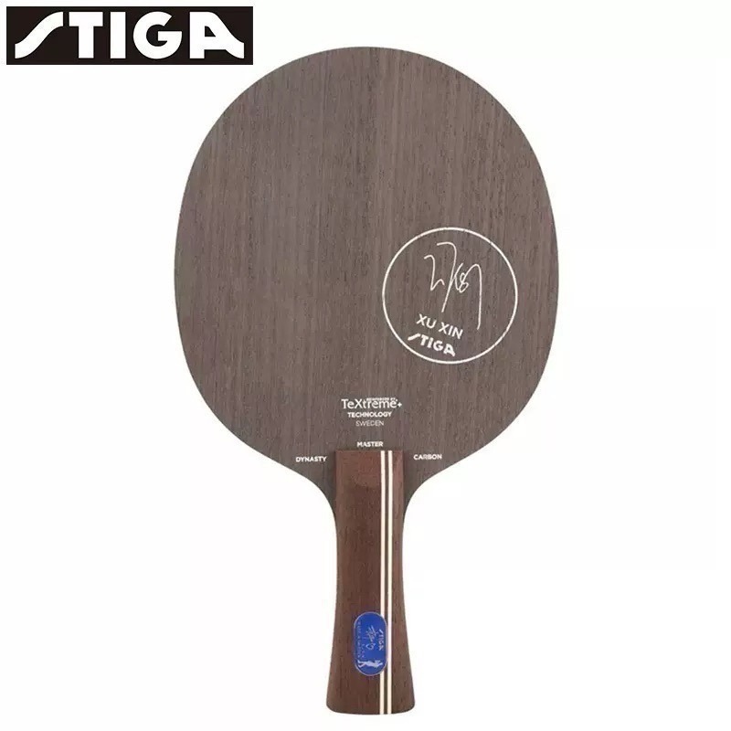 《桌球88》歐洲進口 瑞典製 STIGA 許昕藍標 碳素王朝 DYNASTY CARBON Xu Xin Edition-細節圖5