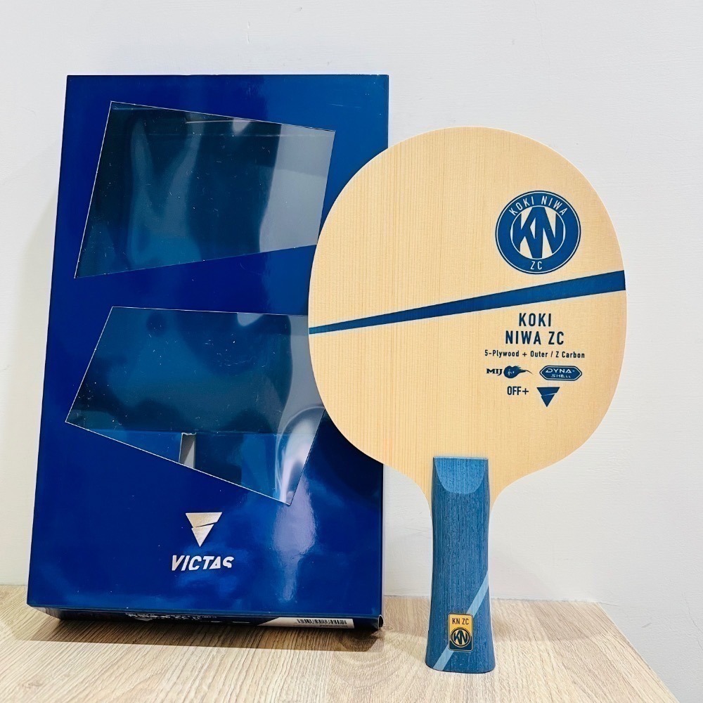 《桌球88》全新日本製 VICTAS 丹羽孝希 ZC Koki Niwa ZC 桌球拍-細節圖3