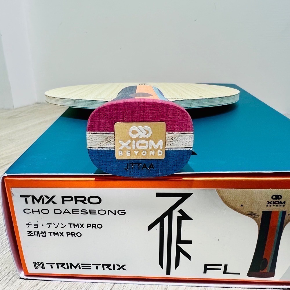 《桌球88》全新現貨 Xiom 趙大成 PRO TMX PRO 限量版 選手專業版 5+2外置 Trimetrix混碳-細節圖2