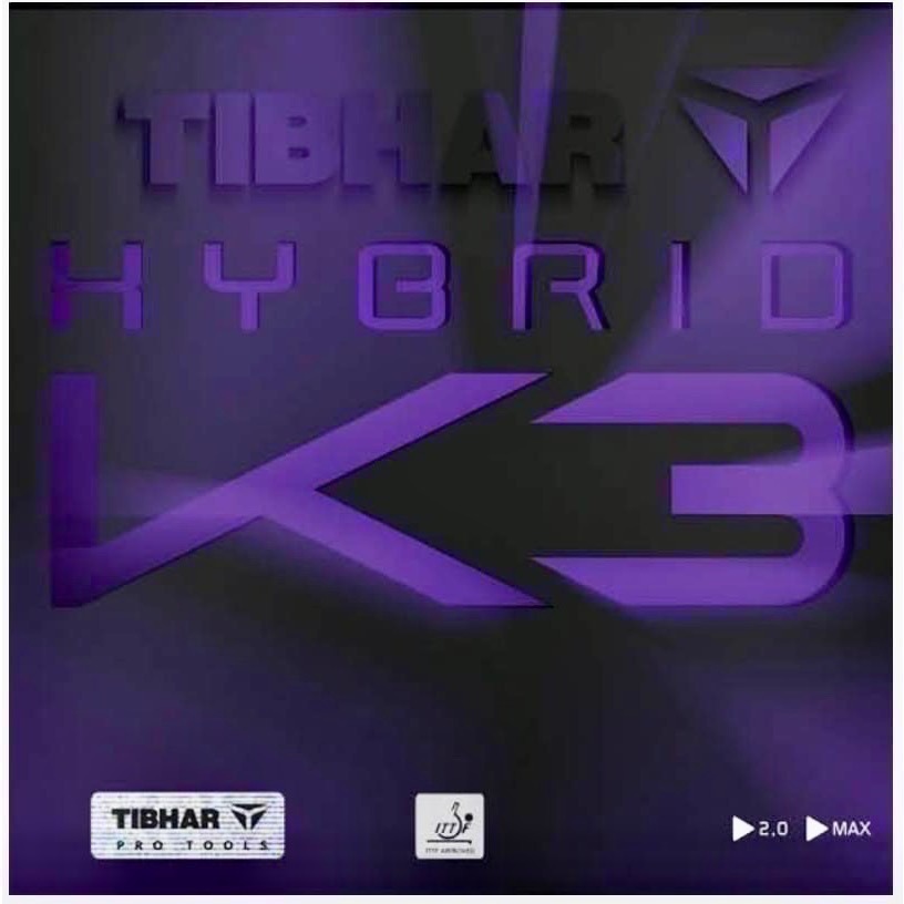 《桌球88》現貨🇩🇪德國製 Tibhar Hybrid K3 PRO 微黏性膠皮 桌球膠皮 平面膠皮-規格圖3