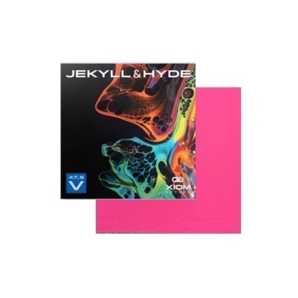 《桌球巨人》 現貨德國製 XIOM V47.5 雙面人 V52.5 澀性膠皮 JEKYLL & HYDE 桌球膠皮-細節圖8