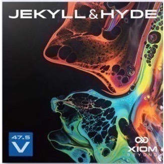《桌球巨人》 現貨德國製 XIOM V47.5 雙面人 V52.5 澀性膠皮 JEKYLL & HYDE 桌球膠皮-規格圖8