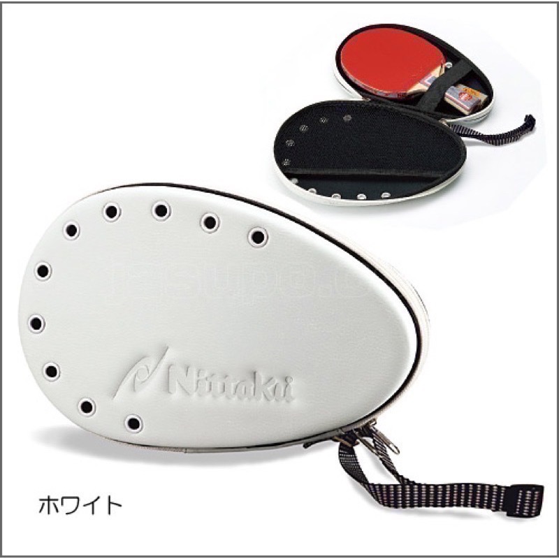 《桌球88》現貨 日本進口 Nittaku 硬殼拍套 早田希娜 石川佳純 同款 桌球拍套 合成皮革 桌球拍 拍套 拍袋-細節圖2