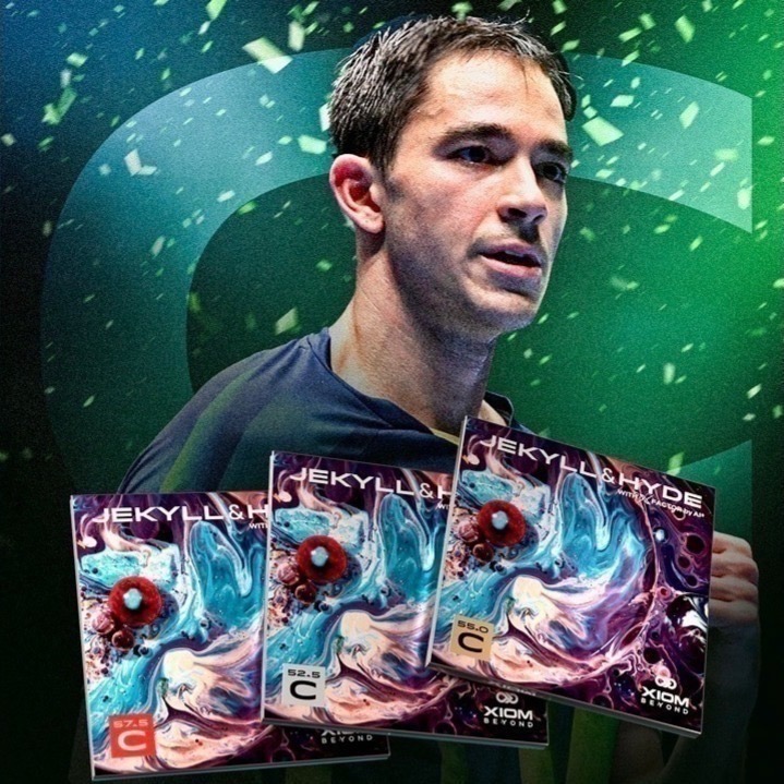 <桌球88> 現貨德國製 雨果使用 XIOM C55 C52.5 C57.5 J&H 微黏性膠皮 桌球膠皮-細節圖2