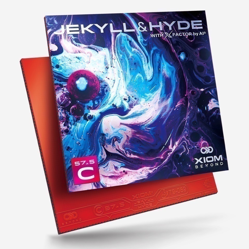 <桌球88> 現貨德國製 雨果使用 XIOM C55 C52.5 C57.5 J&H 微黏性膠皮 桌球膠皮-細節圖5