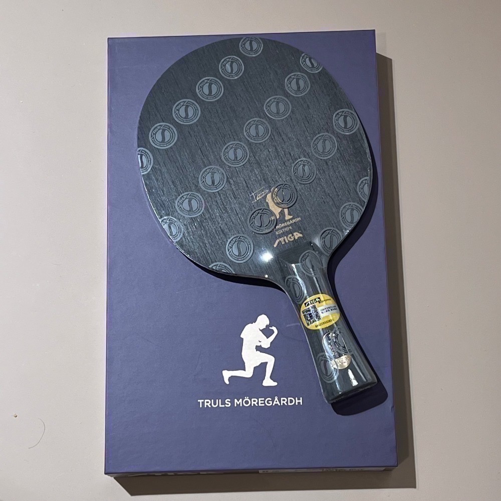 《桌球88》全新瑞典製 STIGA 金標莫雷高德 圓拍 一般版型 莫雷碳素 圓形賽博6 Cybershape-細節圖6