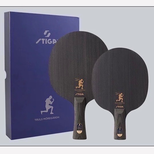 《桌球88》全新瑞典製 STIGA 金標莫雷高德 圓拍 一般版型 莫雷碳素 圓形賽博6 Cybershape-細節圖11