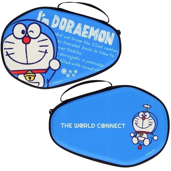 《桌球88》現貨🇯🇵日本進口 哆啦A夢 硬殼拍套 TWC Doraemon 小叮噹 桌球拍套 桌球拍 拍套 拍袋-細節圖5