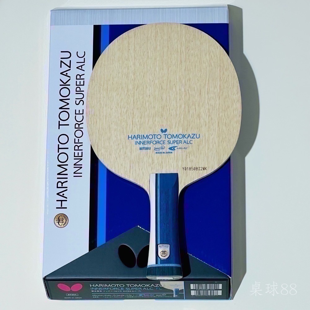 《桌球88》現貨日版 Butterfly 蝴蝶 張本智和 SUPER ALC INNERFORCE SALC 桌球拍-細節圖3