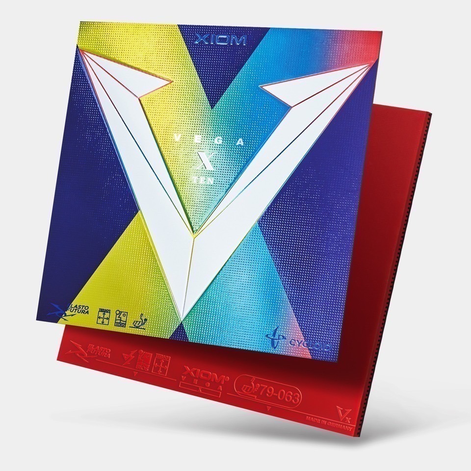 《桌球88》現貨 🇩🇪德國製 XIOM VEGA X VEGA TEN 十週年紀念版 VEGA PRO 銀V 升級版-細節圖4