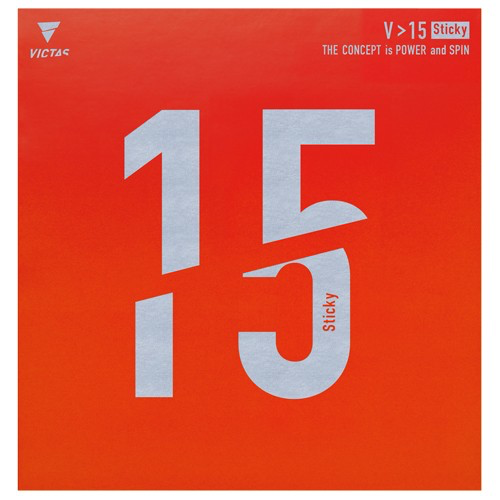 《桌球巨人》現貨德國製 Victas V>15 STICKY 微黏性膠皮 丹羽孝希使用 V15 SOFT 桌球膠皮-規格圖11