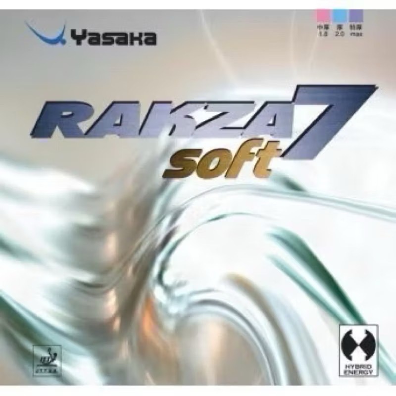 《桌球巨人》現貨🇩🇪德國製 YASAKA RAKZA 7 R7 Soft 桌球膠皮 平面膠皮-規格圖3