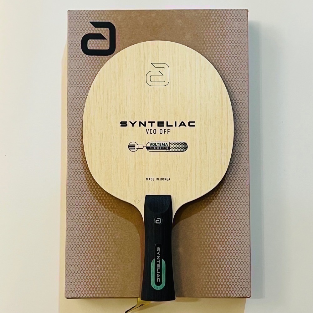 《桌球88》現貨 高承睿使用 ANDRO SYNTELIAC VCO OFF 外置綠芳碳 桌球拍 乒乓球拍-細節圖2