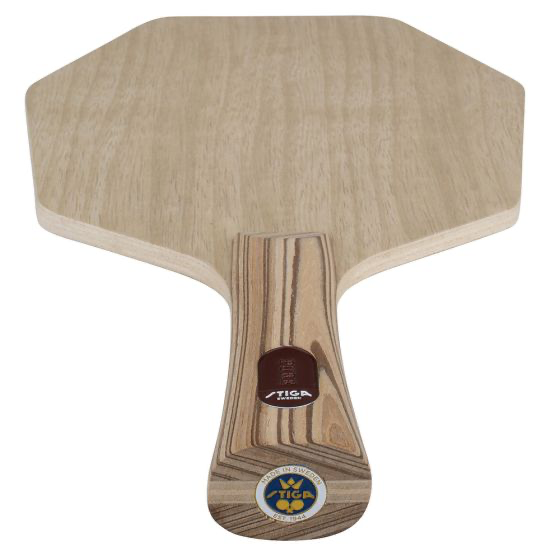 《桌球88》現貨歐洲進口 瑞典製 STIGA 純力 Pure 圓拍 賽博六角拍 純木七夾 Cybershape 桌球拍-細節圖9