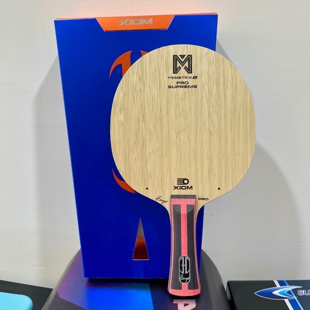 《桌球88》全新韓國製 Xiom 雨果 HUGO TMXi PRO ALX PRO 選手專業版 桌球拍-細節圖3