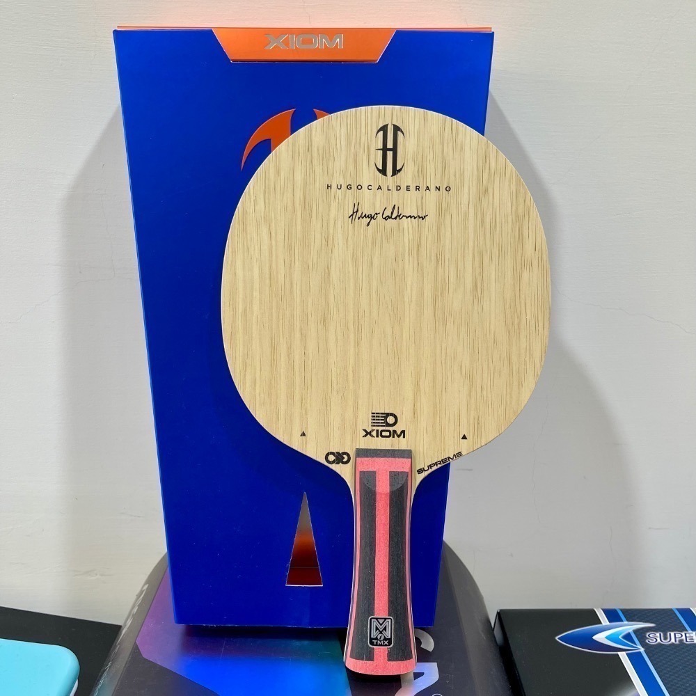 《桌球88》全新韓國製 Xiom 雨果 HUGO TMXi PRO ALX PRO 選手專業版 桌球拍-細節圖4