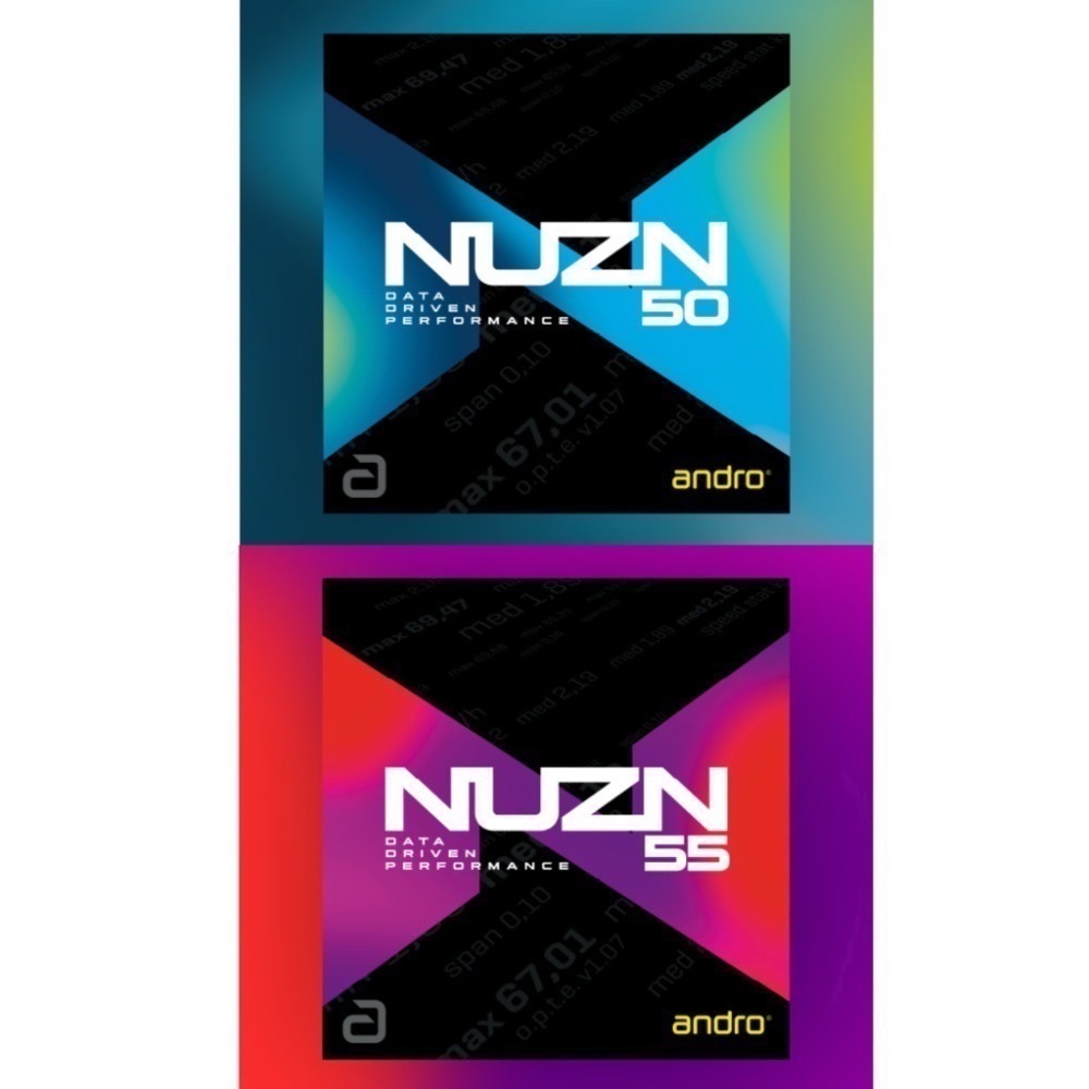 <桌球88> 現貨德國製 高承睿使用 ANDRO Nuzn 55  Nuzn 50 微黏性膠皮 桌球膠皮-細節圖3