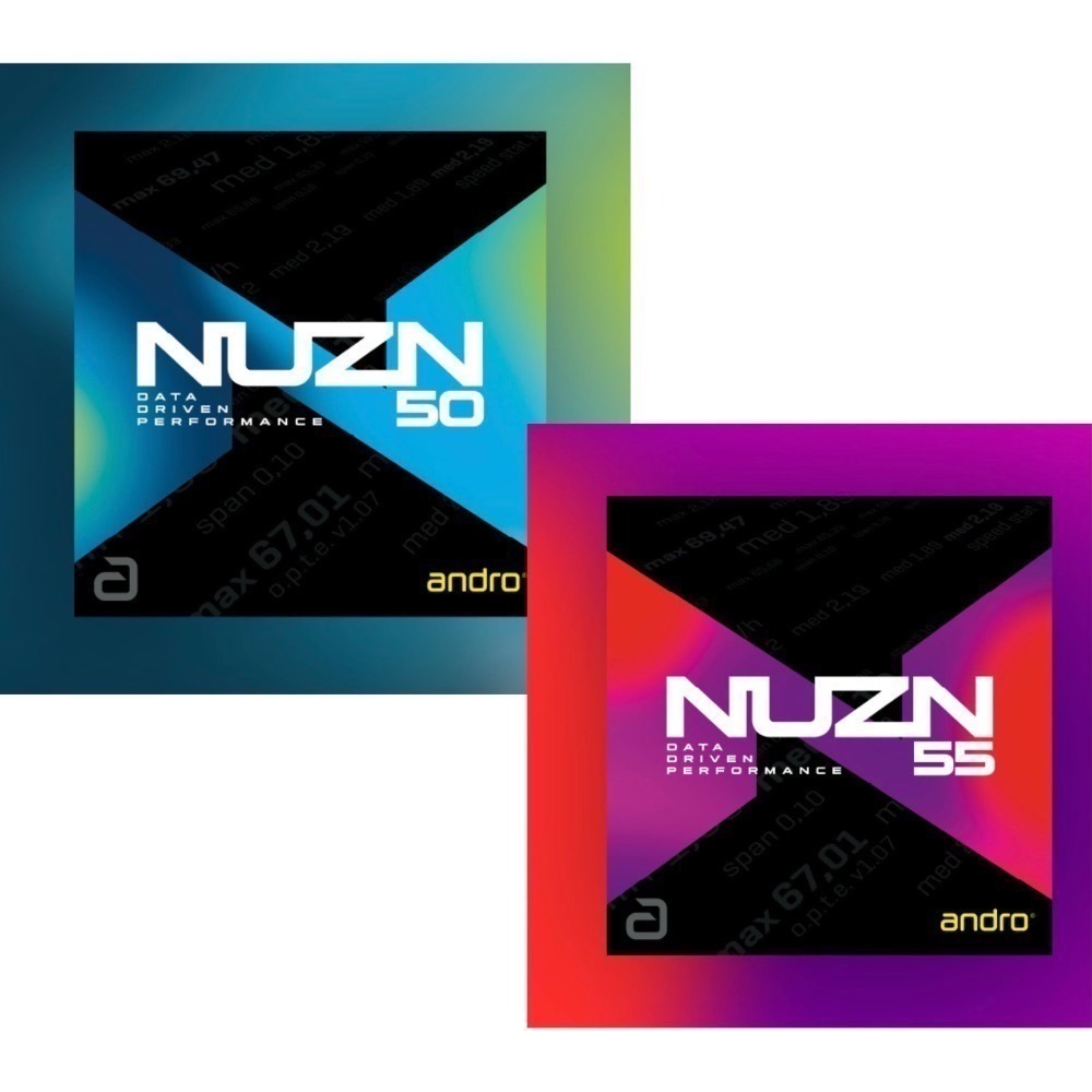 <桌球88> 現貨德國製 高承睿使用 ANDRO Nuzn 55  Nuzn 50 微黏性膠皮 桌球膠皮-細節圖4