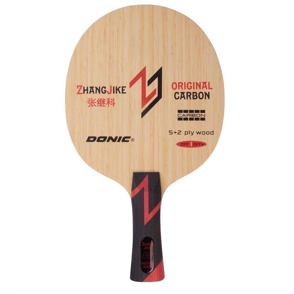 《桌球88》全新歐洲進口 Donic 張繼科 紅張 原創碳素 Original Carbon 黃張 新紀元 桌球拍-規格圖11