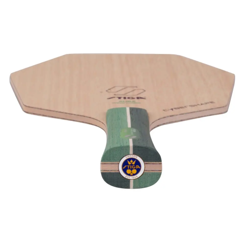 《桌球88》全新 瑞典 STIGA 奧拉混碳 Aura Hybrid Carbon Cybershape 賽博六角拍-細節圖9