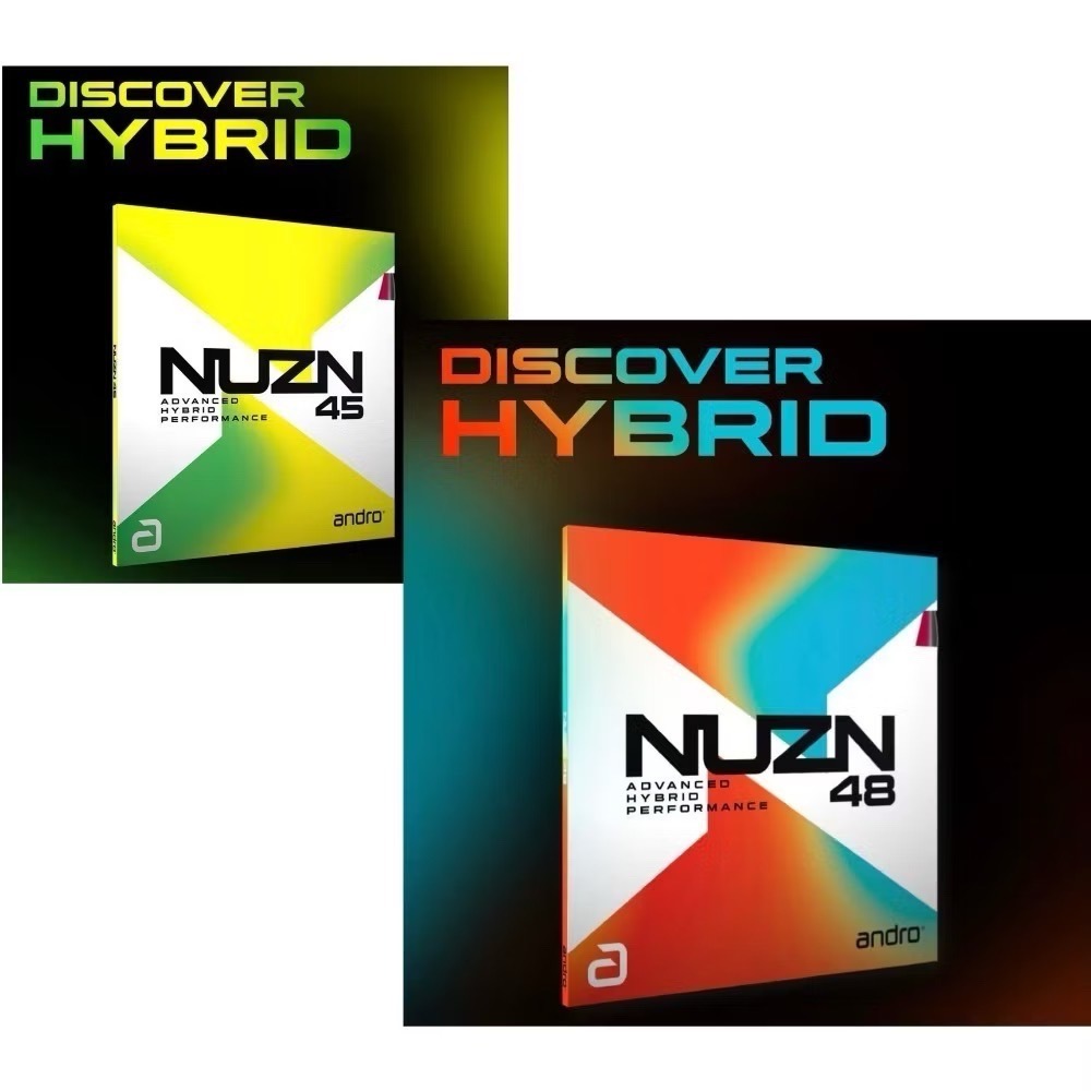 <桌球88> 現貨德國製 ANDRO Nuzn 48 Nuzn 45 2.1mm 微黏性膠皮 桌球膠皮-細節圖4