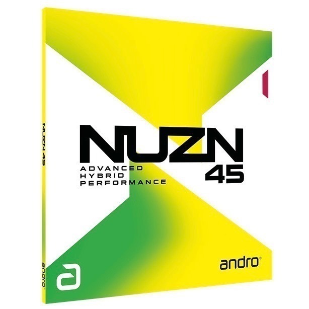 <桌球88> 現貨德國製 ANDRO Nuzn 45 2.1mm 微黏性膠皮 桌球膠皮-規格圖2