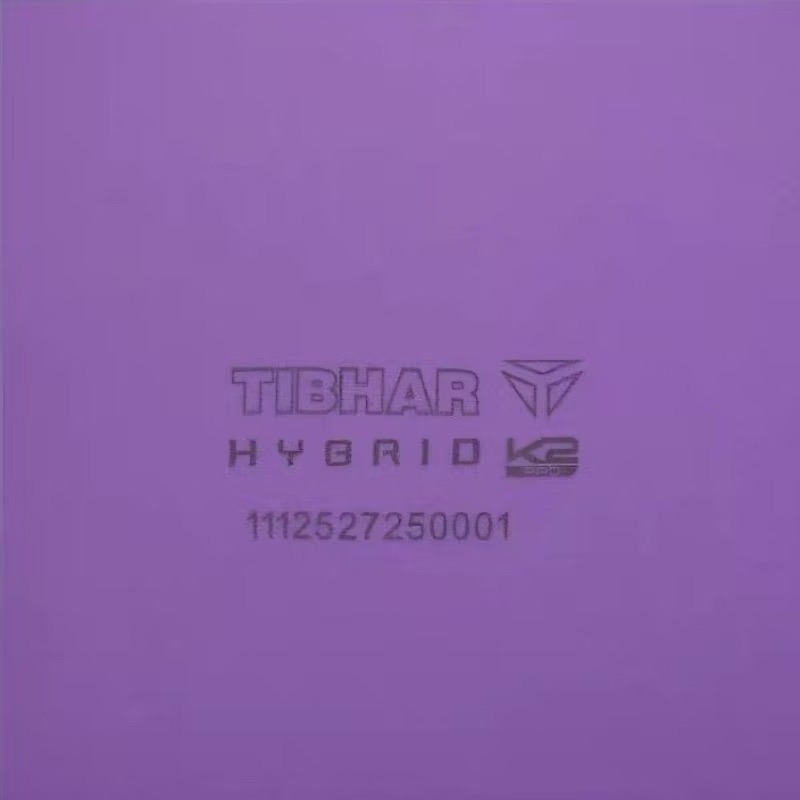 《桌球88》現貨德國製 挺拔 K2 PRO 國標紫金 Tibhar Hybrid K2 Pro 黏性膠皮 桌球膠皮-細節圖4