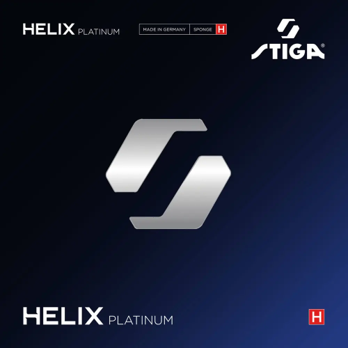 《桌球88》全新德國製 莫雷高德使用 STIGA 海力克士 Helix 白金 Platinum 桌球膠皮-細節圖4